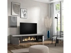 Móvel De Tv*Skraut Home Móvel de TV, 208x35x45cm, Para televisores até 80