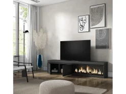 Móvel De Tv|Skraut Home Móvel de TV, 208x35x45cm, Para televisores até 80