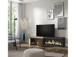 Móvel De Tv*Skraut Home Móvel de TV, 208x35x45cm, Para televisores até 80