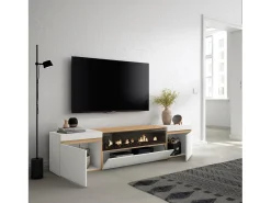 Móvel De Tv*Skraut Home Móvel de TV, 200x35x45cm, Para televisores até 80