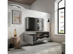 Clearance Skraut Home Móvel de TV, 150x35x45cm, Para televisores até 65