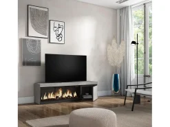 Discount Skraut Home Móvel de TV, 158x35x45cm, Para televisores até 65
