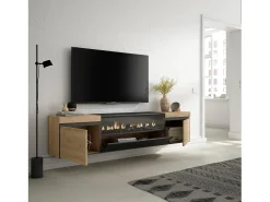 Móvel De Tv*Skraut Home Móvel de TV, 200x35x45cm, Para televisores até 80