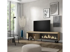 Sale Skraut Home Móvel de TV, 208x35x57cm, Para televisores até 80