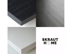 Skraut Home Móvel de TV, 200x35x45cm, Para televisores até 80