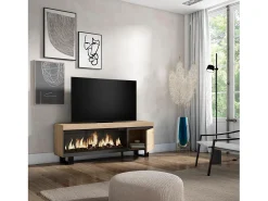 Móvel De Tv|Skraut Home Móvel de TV, 158x35x57cm, Para televisores até 65