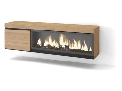 Móvel De Tv|Skraut Home Móvel de TV, 158x35x45cm, Para televisores até 65