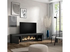 Móvel De Tv|Skraut Home Móvel de TV, 208x35x45cm, Para televisores até 80