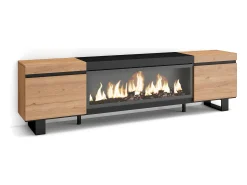 Móvel De Tv|Skraut Home Móvel de TV, 208x35x57cm, Para televisores até 80