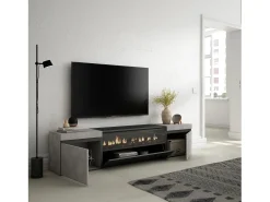 Discount Skraut Home Móvel de TV, 200x35x45cm, Para televisores até 80