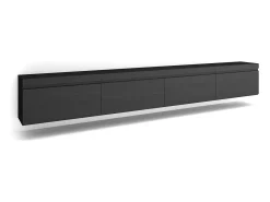 Skraut Home Móvel de TV, 320x35x45cm, TV de grande formato, Suspensos,^ Móvel De Tv