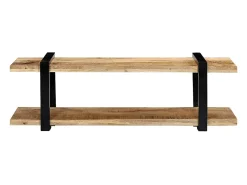 Hot Mobikasa Móvel de TV/aparador de design prático 130 cm madeira maciça de mangueira 2502035 Castanho