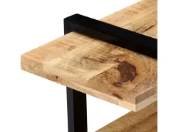 Hot Mobikasa Móvel de TV/aparador de design prático 130 cm madeira maciça de mangueira 2502035 Castanho