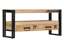 Mobikasa Móvel de TV/aparador de design prático 100 cm madeira maciça de mangueira 2502272^ Móvel De Tv