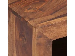 Móvel De Tv|Mobikasa Móvel de TV/aparador de design prático 120 cm madeira maciça de sheesham 2502062 Castanho