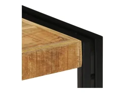 Móvel De Tv*Mobikasa Móvel de TV/aparador de design prático 90 cm madeira maciça de mangueira 2502028 Castanho