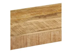 Móvel De Tv*Mobikasa Móvel de TV/aparador de design prático 90 cm madeira maciça de mangueira 2502028 Castanho