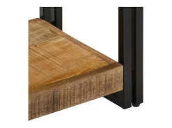 Móvel De Tv*Mobikasa Móvel de TV/aparador de design prático 90 cm madeira maciça de mangueira 2502028 Castanho