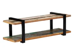 Mobikasa Móvel de TV/aparador de design prático 130 cm madeira maciça reciclada 2502067^ Móvel De Tv