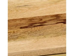 Móvel De Tv|Helloshop26 Móvel de TV/aparador de design prático feito de madeira maciça de mangueira 120 cm 2502138 Castanho