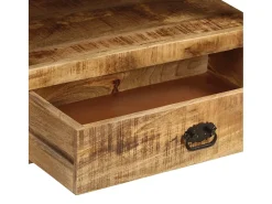 Clearance Helloshop26 Móvel de TV/aparador de design prático 120 cm madeira maciça de mangueira 2502063 Castanho