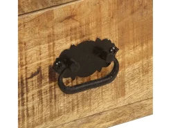 Clearance Helloshop26 Móvel de TV/aparador de design prático 120 cm madeira maciça de mangueira 2502063 Castanho