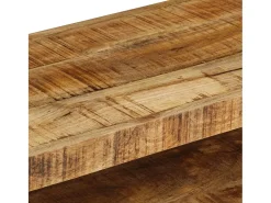 Clearance Helloshop26 Móvel de TV/aparador de design prático 120 cm madeira maciça de mangueira 2502063 Castanho