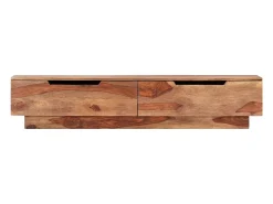 Móvel De Tv*Helloshop26 Móvel de TV/aparador de design prático 145 cm madeira maciça de sheesham 2502076 Castanho