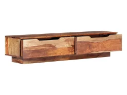 Móvel De Tv*Helloshop26 Móvel de TV/aparador de design prático 145 cm madeira maciça de sheesham 2502076 Castanho