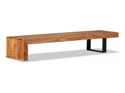 Mobikasa Móvel de TV/aparador de design prático feito de madeira maciça de acácia 2502036^ Móvel De Tv