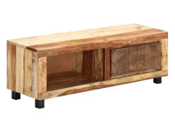 Online Helloshop26 Móvel de TV/aparador de design prático 100 cm madeira maciça reciclada 2502046 Castanho