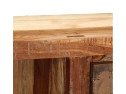Online Helloshop26 Móvel de TV/aparador de design prático 100 cm madeira maciça reciclada 2502046 Castanho