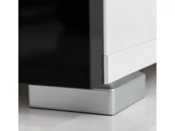 Sale Helloshop26 Móvel de TV/aparador de parede de 5 peças com design prático e iluminação LED 2502198 Preto