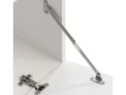 Sale Helloshop26 Móvel de TV/aparador de parede de 5 peças com design prático e iluminação LED 2502198 Preto