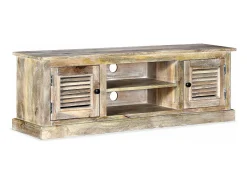 Sale Mobikasa Móvel de TV/aparador prático e de design elegante feito de madeira maciça de mangueira 2502022 Castanho