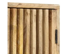Mobikasa Móvel de TV/aparador prático e de design 90 cm madeira maciça de mangueira 2502020^ Móvel De Tv
