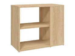 Móvel lateral 60x30x50 cm derivados de madeira carvalho sonoma PT391747^ Prateleira