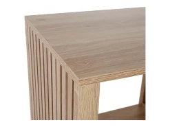 Best The Home Deco Factory Móvel Modular de Design Klaus 3 Compartimentos 99cm em Madeira e Painéis Castanho
