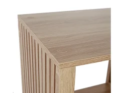 Best The Home Deco Factory Móvel Modular de Design Klaus 3 Compartimentos 99cm em Madeira e Painéis Castanho