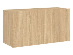 Helloshop26 Móvel multimídia para TV estante para TV aparador para TV sala de jantar sala de estar quarto 5 peças carvalho Sonoma madeira de engenharia marrom 02_0029304^ Móvel De Tv