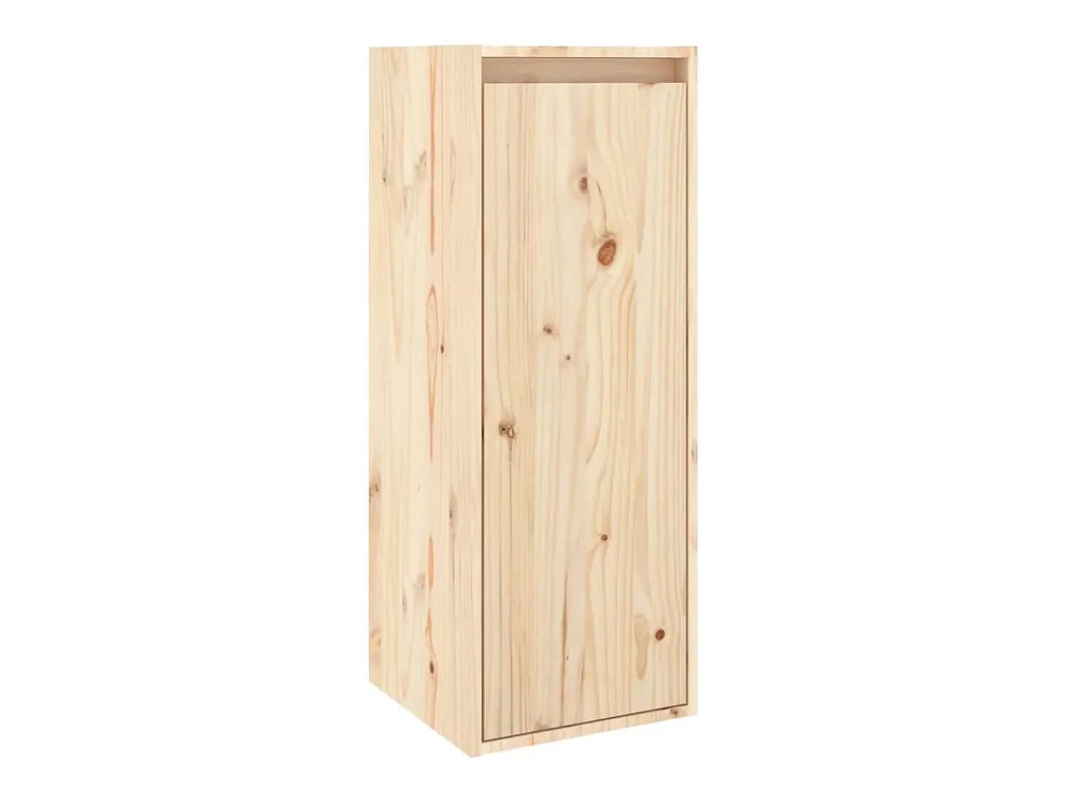 Outlet Helloshop26 Móvel multimídia para TV prateleira para TV aparador armário para TV sala de jantar sala de estar quarto 2 peças madeira maciça de pinho marrom 02_0028584 Castanho