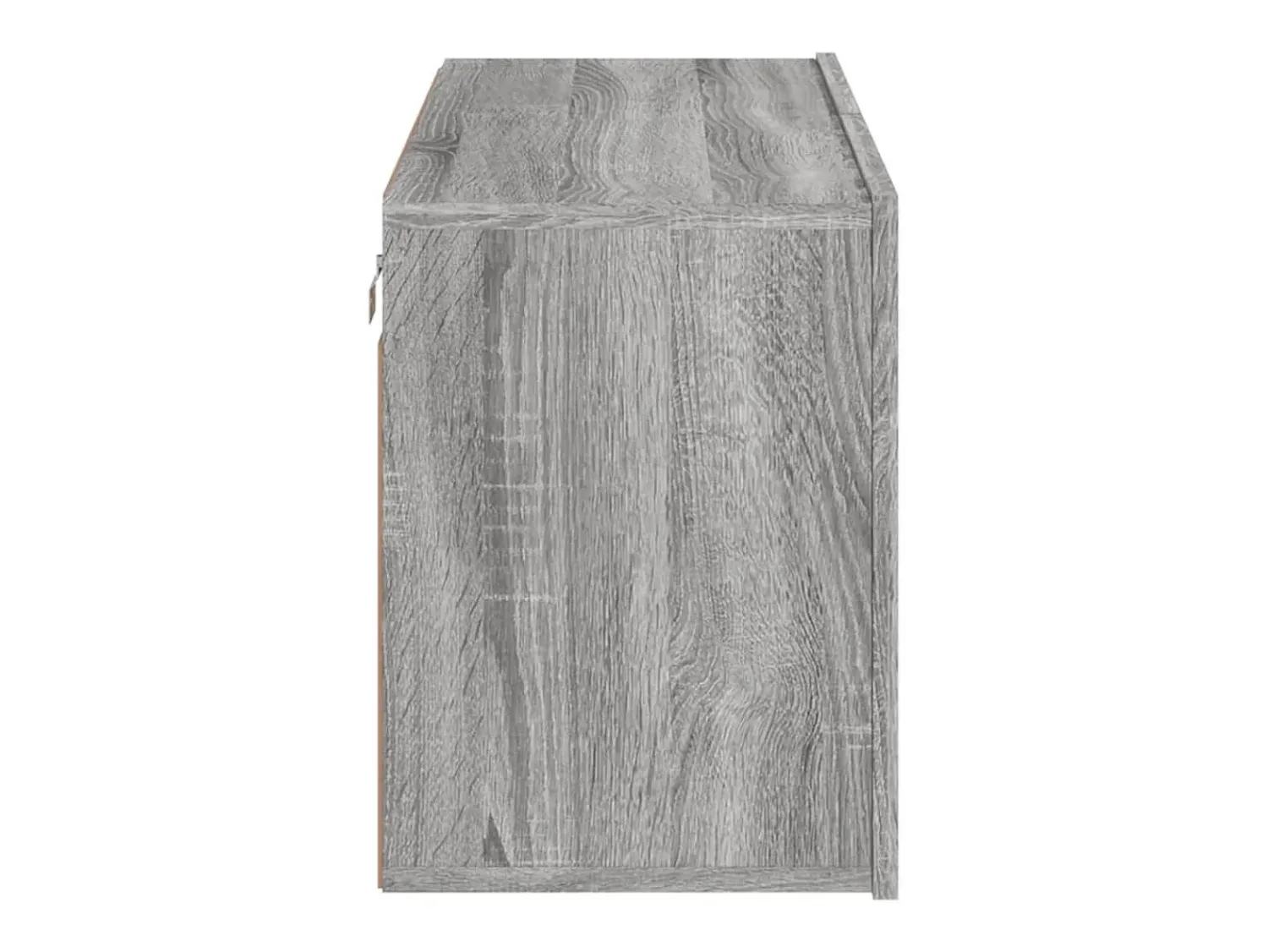 Móvel De Tv|Helloshop26 Móvel multimídia para TV prateleira para TV aparador rack para TV sala de jantar sala de estar quarto montado na parede Sonoma 80 x 30 x 41 cm cinza 02_0028192 Cinzento