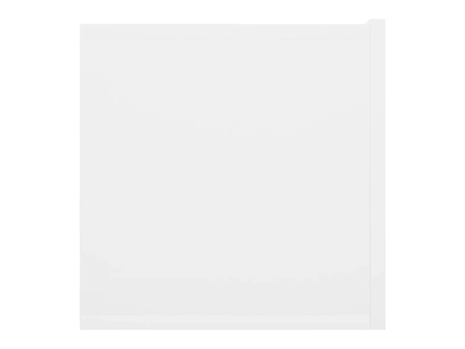 Móvel De Tv*Helloshop26 Móvel multimídia para TV prateleira para TV rack para TV sala de jantar sala de estar quarto montado na parede 2 peças 60 x 30 x 30 cm 02_0029185 Branco