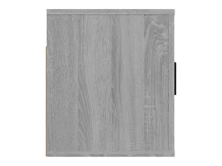 Móvel De Tv*Helloshop26 Móvel multimídia para TV prateleira para TV aparador rack para TV sala de jantar sala de estar quarto montado na parede Sonoma 100 x 34,5 x 40 cm cinza 02_0028174 Cinzento