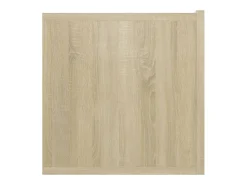 Móvel De Tv*Helloshop26 Móvel multimídia para TV prateleira para TV aparador para TV montado na parede 3 peças carvalho Sonoma 60 x 30 x 30 cm marrom 02_0029194 Castanho