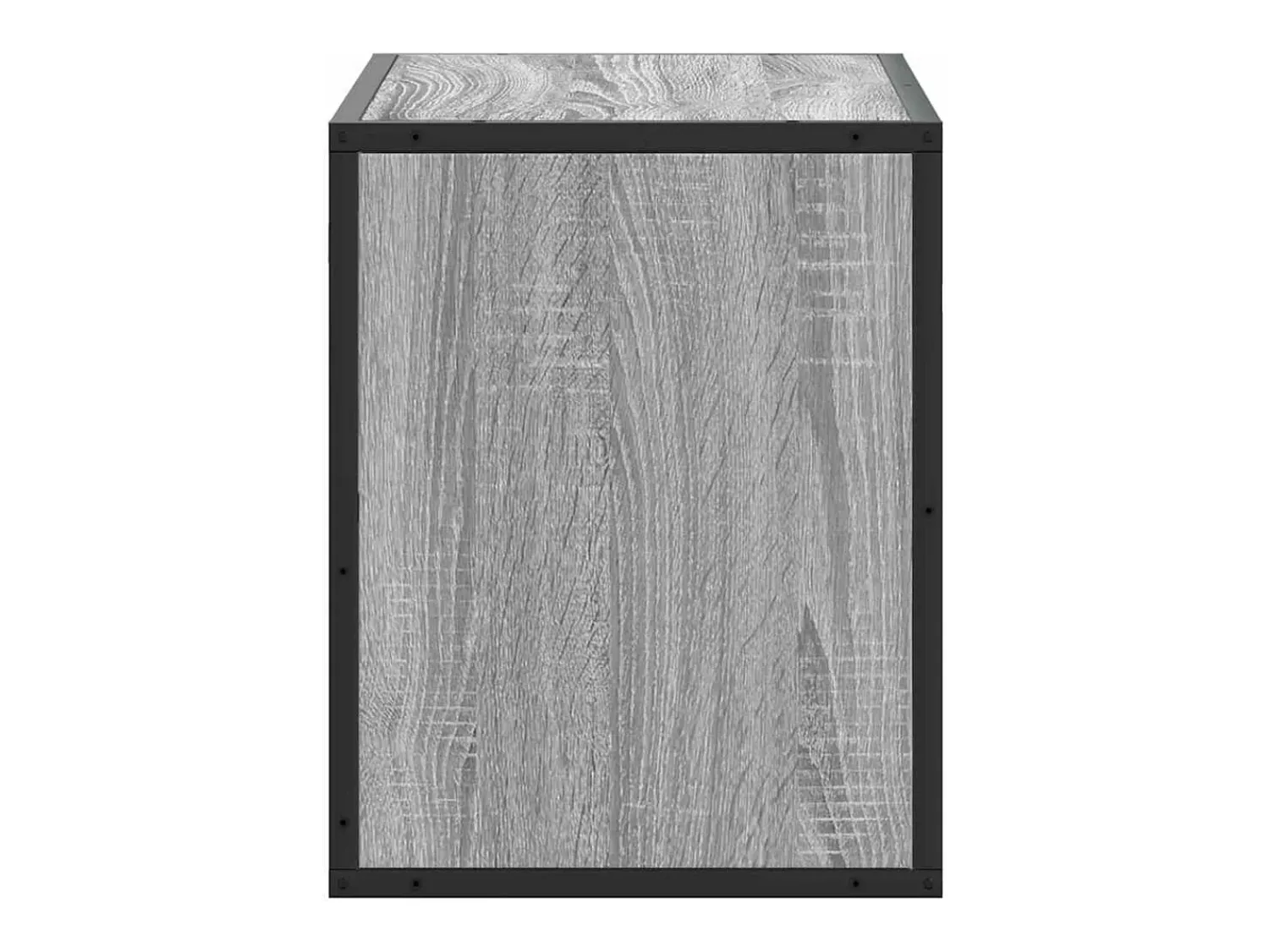 Online vidaxl Móvel p/ TV 60x31x39,5 cm deriv. madeira/metal sonoma Cinzento