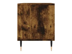 Móvel De Tv|vidaxl Móvel p/ TV 100x34,5x44,5 cm derivados madeira carvalho fumado Castanho