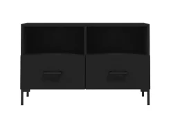 Online Móvel p/ TV 80x36x50 cm derivados de madeira PT320245 Preto