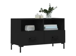 Online Móvel p/ TV 80x36x50 cm derivados de madeira PT320245 Preto