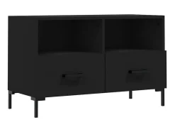 Online Móvel p/ TV 80x36x50 cm derivados de madeira PT320245 Preto